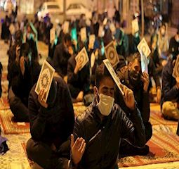 İslami İranda ikinci Qədr gecəsinin mərasimləri keçirilib