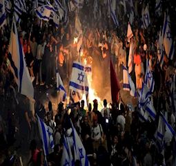 Knesset qarşısında sionist etirazlar dalğası səngimək bilmir