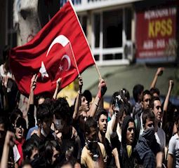 تظاهرات ضد آمریکایی در ترکیه