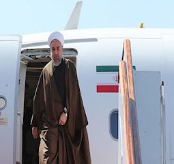 روحانی برای شرکت در اجلاس سه جانبه آذربایجان یکشنبه به باکو سفر می‌کند