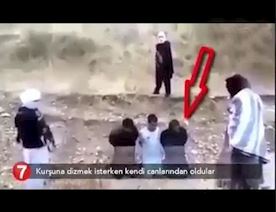 İŞİD-terrorçuları-əsirləri-öldürmək-istədilər-amma--VİDEO