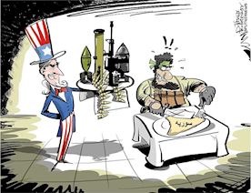 ABŞın-terrorçu-Nusra-Cəbhəsi-qrupuna-silahsursat-yardımı--Karikatura