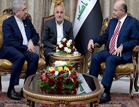 İranın-energetika-naziri-İraq-Prezidenti-ilə-görüşdü