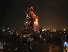 İsrail-qüvvələri-Qəzzada-Əksa-televiziyasının-binasını-bombalayıb-ölən-və-yaralanan-var-FOTO
