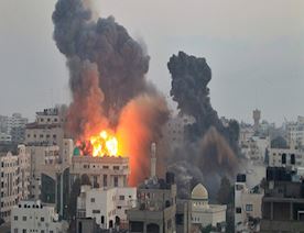 Sionist-rejim-Qəzza-sektorunu-yenidən-bombaladı
