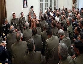 Ayətullah-Xamenei-Ordu-Günü-ərəfəsində-hərbçilərlə-görüşüb--FOTO