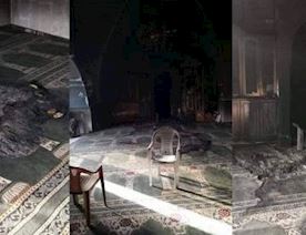 Sionistlər-Qüdsdə-bir-məscidi-yandırdılar