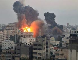 İsrail-rejimi-Qəzzanı-bombaladı
