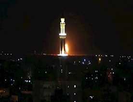 İşğalçı-İsrail-qırıcıları-Qəzzanı-bombaladı